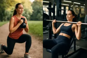 Allenamento outdoor o palestra? le differenze per il benessere fisico e mentale