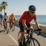 Gare di ciclismo amatoriale sul lungomare: la panoramica che conquista il fisico senza stress