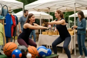Mercatini e feste dedicate allo sport: le sorprese che si scoprono tra gadget, prodotti locali e mini-corsi fitness