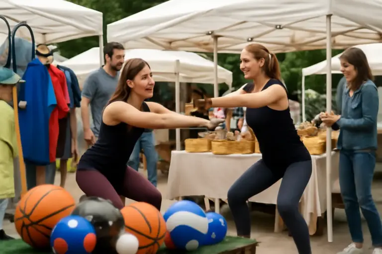Mercatini e feste dedicate allo sport: le sorprese che si scoprono tra gadget, prodotti locali e mini-corsi fitness